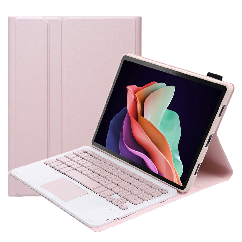 AHC3-A For Huawei Enjoy Tablet 2 / MatePad C3 10.1 inch / T 10S 10.1 inch / T 10 9.7 inch / Honor Pad 6 10.1-inch / Pad 7 / Pad X8 Tablet Case with Detachable Bluetooth-compatible Keyboard