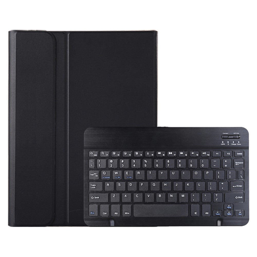 AH13 För Huawei Enjoy Tablet 2 / MatePad C3 10.1 tum / T 10S 10.1 tum / T 10 9.7 tum / Honor Pad 6 10.1 tum / Pad 7 / Pad X8 Slim surfplattefodral med Bluetooth-kompatibelt avtagbart tangentbord