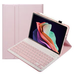 AH13 För Huawei Enjoy Tablet 2 / MatePad C3 10.1 tum / T 10S 10.1 tum / T 10 9.7 tum / Honor Pad 6 10.1 tum / Pad 7 / Pad X8 Slim surfplattefodral med Bluetooth-kompatibelt avtagbart tangentbord