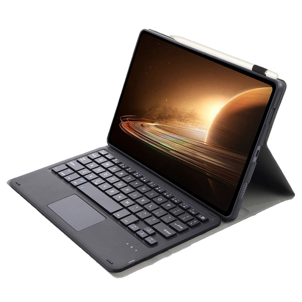 OP13-A For Oppo Pad 2 Tablet Case with Detachable Bluetooth-compatible Keyboard Touchpad Leather Stand Cover