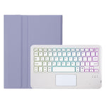 OP13-AS For Oppo Pad 2 Tablet Case with Detachable Touchpad Backlit Keyboard Folio Tablet Cover