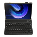 A0N7 For Xiaomi Pad 6 / Pad 6 Pro PU Leather Cover Ultra-Thin Stand Tablet Case with Removable Bluetooth-compatible Keyboard