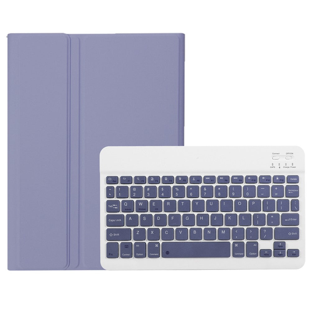 A0N7 For Xiaomi Pad 6 / Pad 6 Pro PU Leather Cover Ultra-Thin Stand Tablet Case with Removable Bluetooth-compatible Keyboard