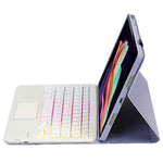 AM22-AS til Lenovo Pad Plus / Tab P11 Gen 2 Tabletcover, læderetui med aftageligt touchpad-tastatur, 3 farver baggrundslys