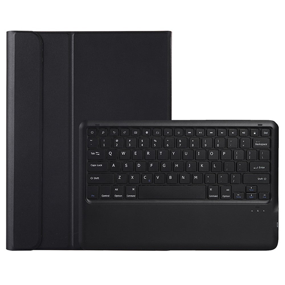 A810B Til Samsung Galaxy Tab S9+ X810 / X816 / X818 Aftageligt Bluetooth-kompatibelt Tastaturetui Stødsikkert Tablet Cover med Penneholder
