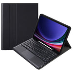 A810B-A For Samsung Galaxy Tab S9+ X810 / X816 / X818 Detachable Bluetooth-compatible Keyboard Case with Touchpad, Protective Tablet Case
