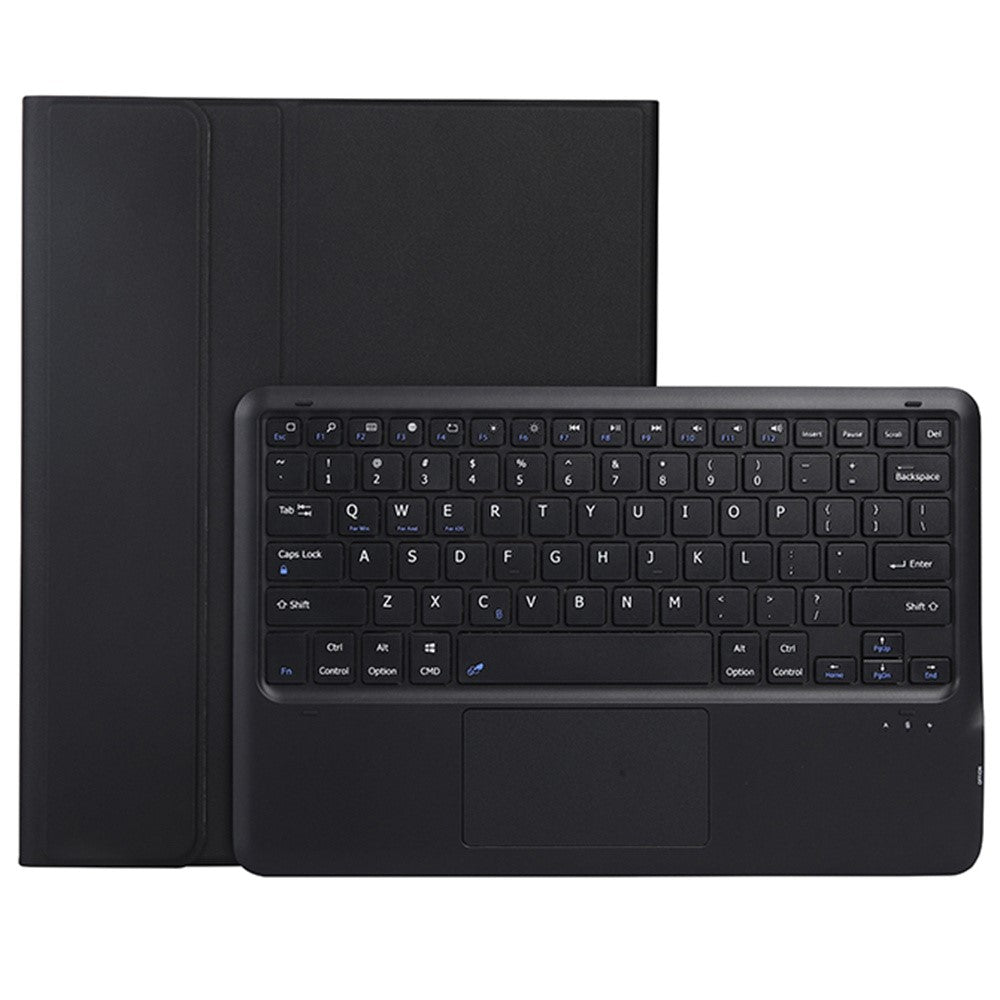 A810B-A For Samsung Galaxy Tab S9+ X810 / X816 / X818 Detachable Bluetooth-compatible Keyboard Case with Touchpad, Protective Tablet Case