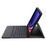 A810B-A For Samsung Galaxy Tab S9+ X810 / X816 / X818 Detachable Bluetooth-compatible Keyboard Case with Touchpad, Protective Tablet Case