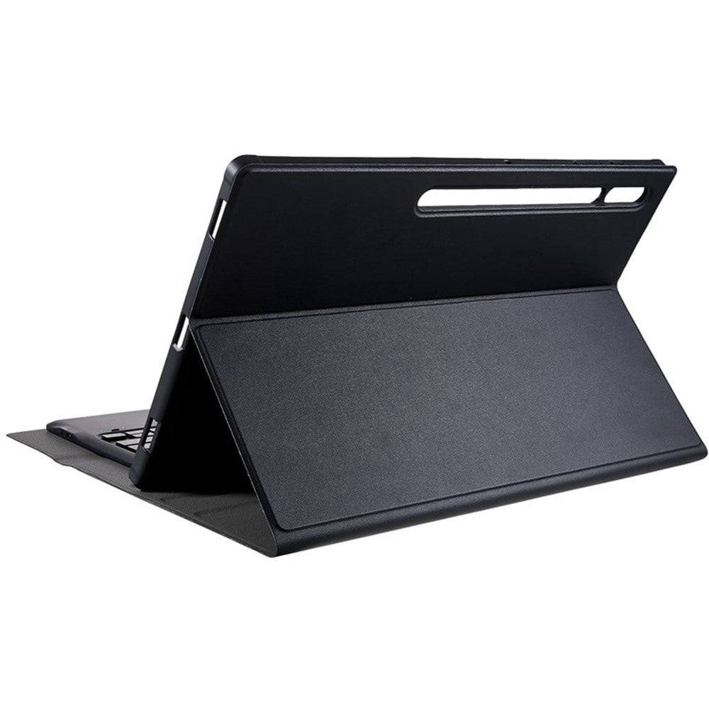 A910B-A For Samsung Galaxy Tab S9 Ultra X910 / X916B / X918U Removable Bluetooth-compatible Keyboard with TouchPad Protective Case