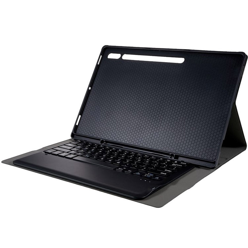 A910B For Samsung Galaxy Tab S9 Ultra X910 / X916B / X918U Detachable Bluetooth-compatible Keyboard Case Pencil Slot Protective Tablet Case