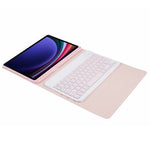 SK-X710 For Samsung Galaxy Tab S9 (X710 / 716B / 718U) Slim Bluetooth-compatible Keyboard Anti-Drop PU+PC Tablet Case