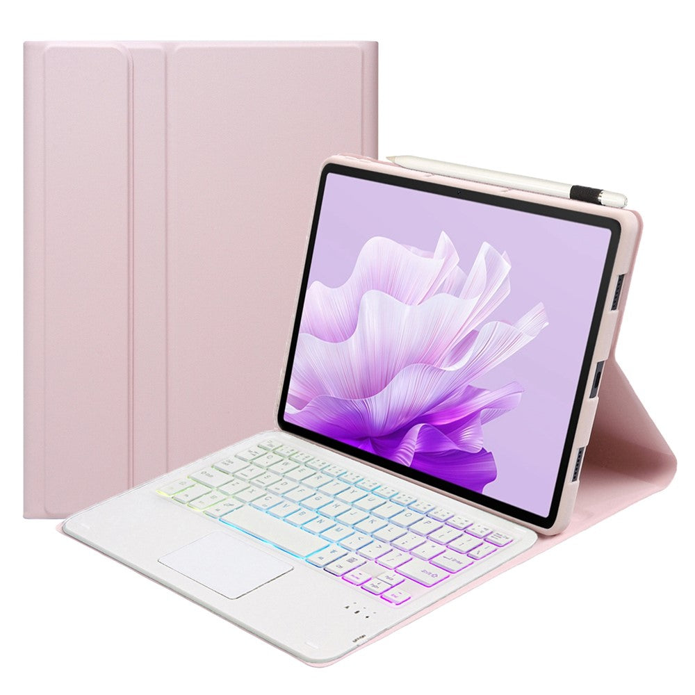 AH14-AS For Huawei MatePad Air 11.5 inch (2023) Detachable Bluetooth-compatible Keyboard Case with Touchpad 3 Colors Backlight