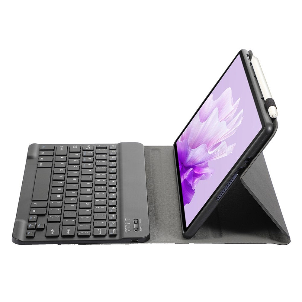 AH14 For Huawei MatePad Air 11.5 inch (2023) Split-type Bluetooth-compatible Keyboard Ultra-slim Tablet Case with Pen Holder