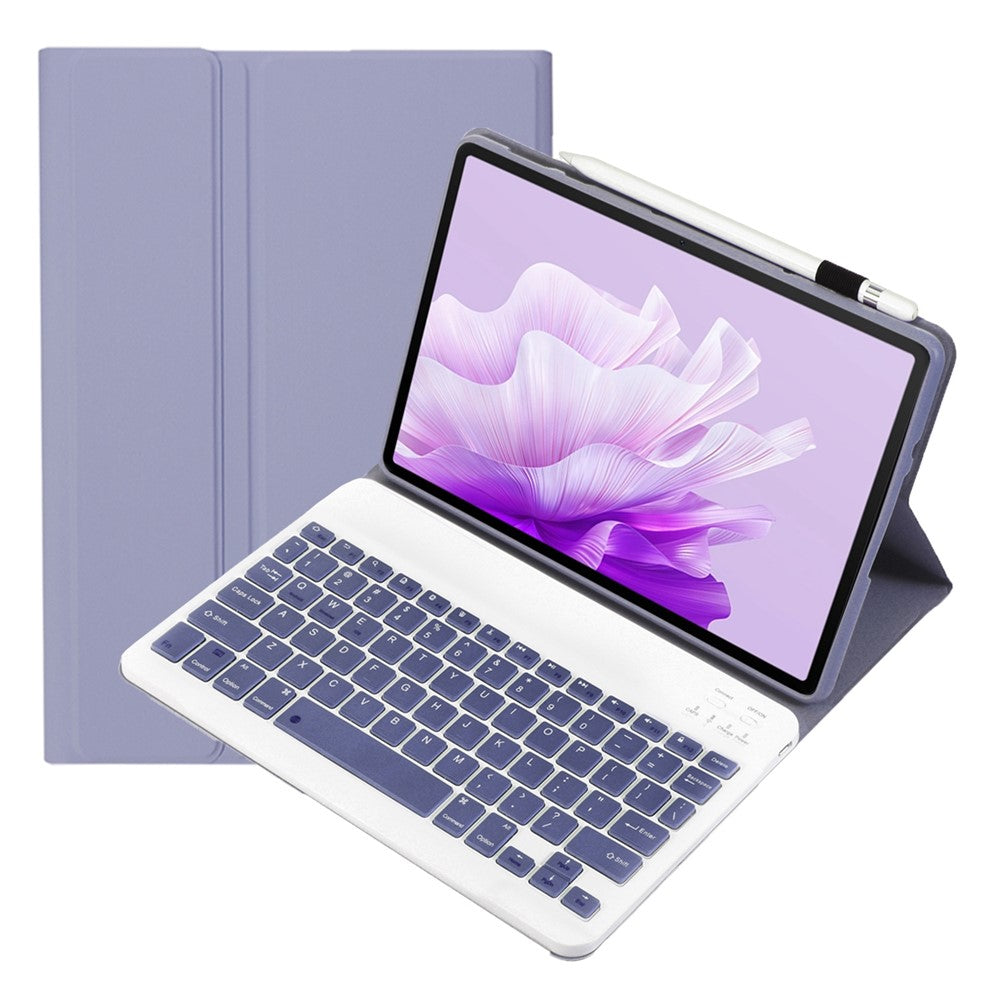 AH14 For Huawei MatePad Air 11.5 inch (2023) Split-type Bluetooth-compatible Keyboard Ultra-slim Tablet Case with Pen Holder