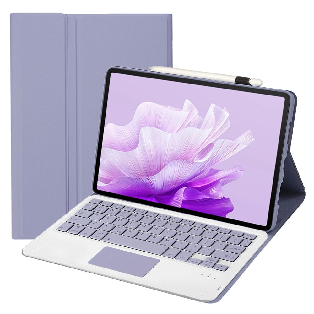 AH14-A För Huawei MatePad Air 11,5 tum (2023) Avtagbart Bluetooth-kompatibelt tangentbordsfodral för surfplatta med pekplatta och pennhållare