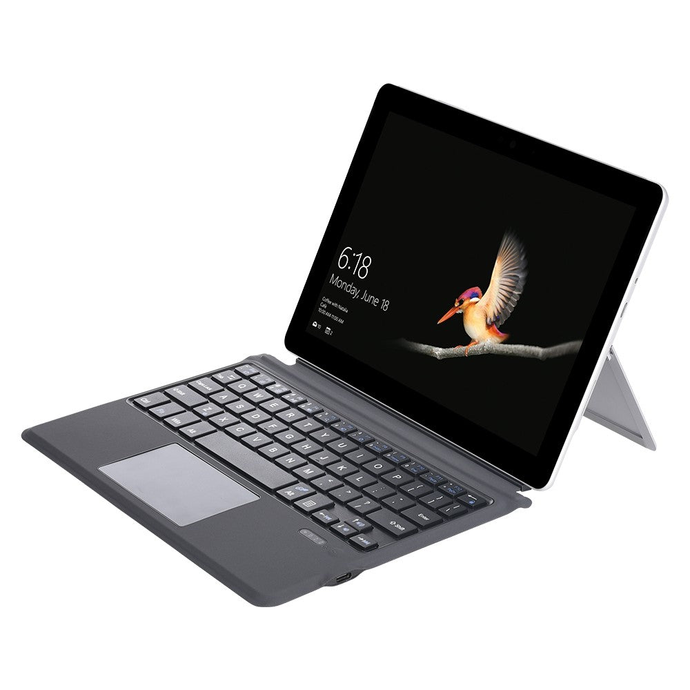 FT-1087A PU Leather Tablet Case for Microsoft Surface Go / Go 2 / Go 3 , Stand Cover with Bluetooth-compatible Wireless Touchpad Keyboard