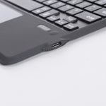 FT-1087A PU Leather Tablet Case for Microsoft Surface Go / Go 2 / Go 3 , Stand Cover with Bluetooth-compatible Wireless Touchpad Keyboard