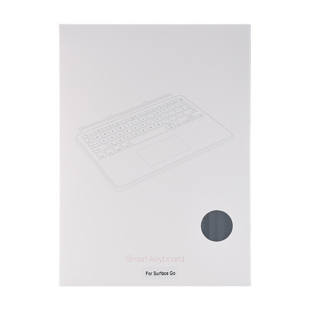 FT-1087A PU Leather Tablet Case for Microsoft Surface Go / Go 2 / Go 3 , Stand Cover with Bluetooth-compatible Wireless Touchpad Keyboard