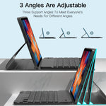 For Lenovo Tab P11 Plus TB-J616F / TB-J607L Bluetooth-compatible Keyboard Backlight Leather Tablet Case with Wireless Mouse