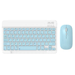 030 Wireless Keyboard and Mouse Combo 10-inch Rechargeable Mouse Keyboard Set for Mac / iOS / Windows / Android