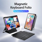 DUX DUCIS For Xiaomi Pad 5 / Pad 5 Pro 3 in 1 Magnetic Detachable Bluetooth-compatible Keyboard PU Leather Tablet Case