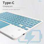 172 Wireless Keyboard with Touchpad Portable Bluetooth-compatible Keyboard for iOS / Mac Android Windows