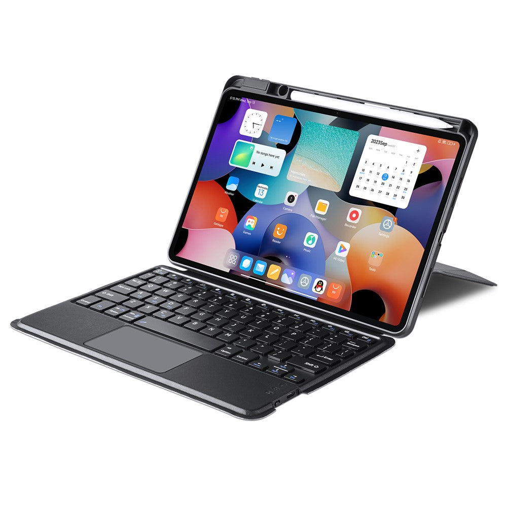 DUX DUCIS For Xiaomi Pad 6 / 6 Pro Bluetooth-compatible Keyboard Case Magnetic Detachable PU Leather Tablet Cover