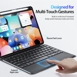 DUX DUCIS For Xiaomi Pad 6 / 6 Pro Bluetooth-compatible Keyboard Case Magnetic Detachable PU Leather Tablet Cover