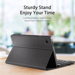 DUX DUCIS Til Samsung Galaxy Tab A9 Bluetooth-kompatibelt tastatur med PU-læder tablet-etui