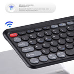 A202 Bluetooth-compatible Laptop Keyboard Portable Wireless 2.4G Keyboard Number Keypad for Windows / 8-Pin / Android