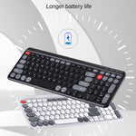 A202 Bluetooth-compatible Laptop Keyboard Portable Wireless 2.4G Keyboard Number Keypad for Windows / 8-Pin / Android