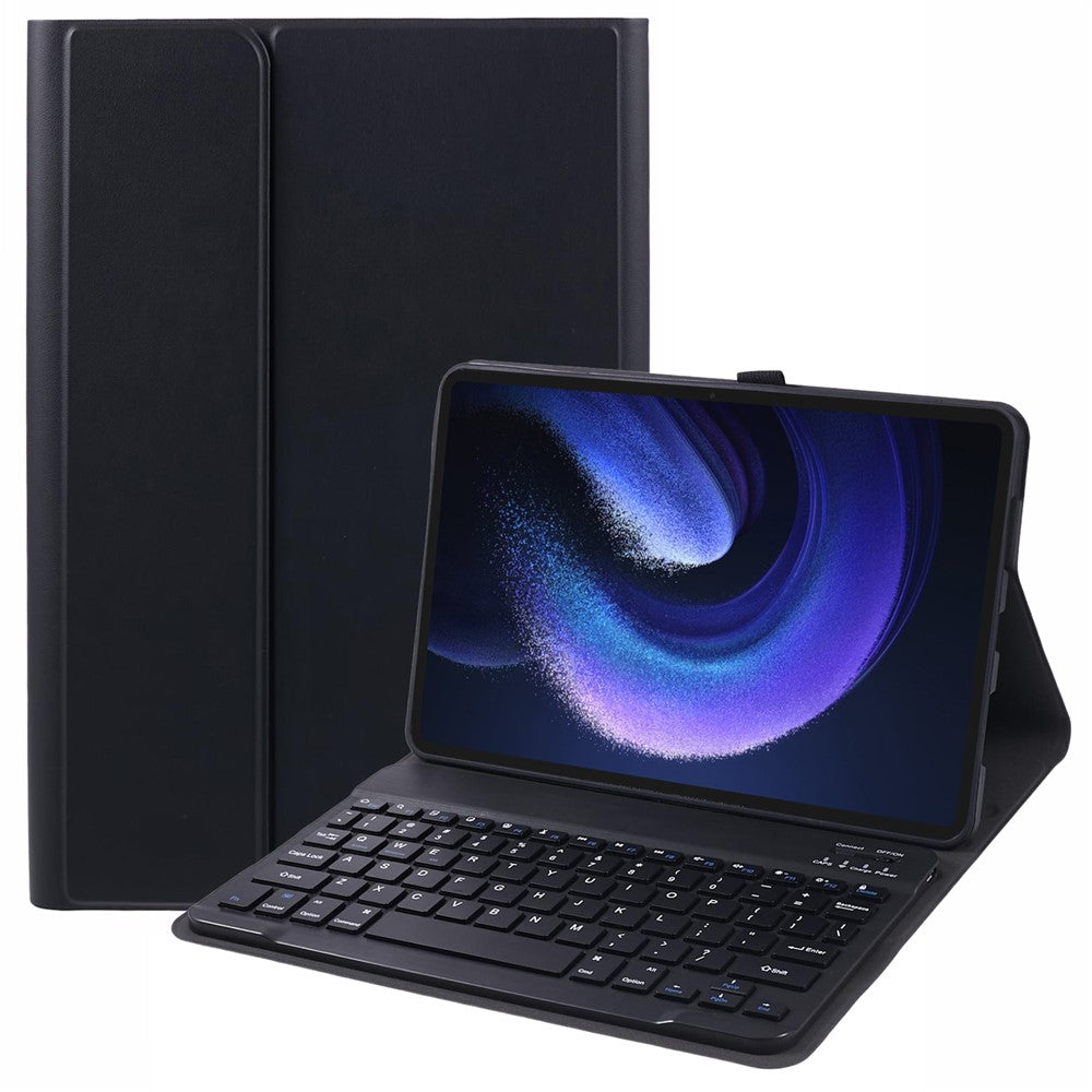 XM-Pro11 For Xiaomi Pad 6 Pro / Pad 6 Bluetooth-compatible Keyboard Shockproof Tablet Case Leather Flip Cover