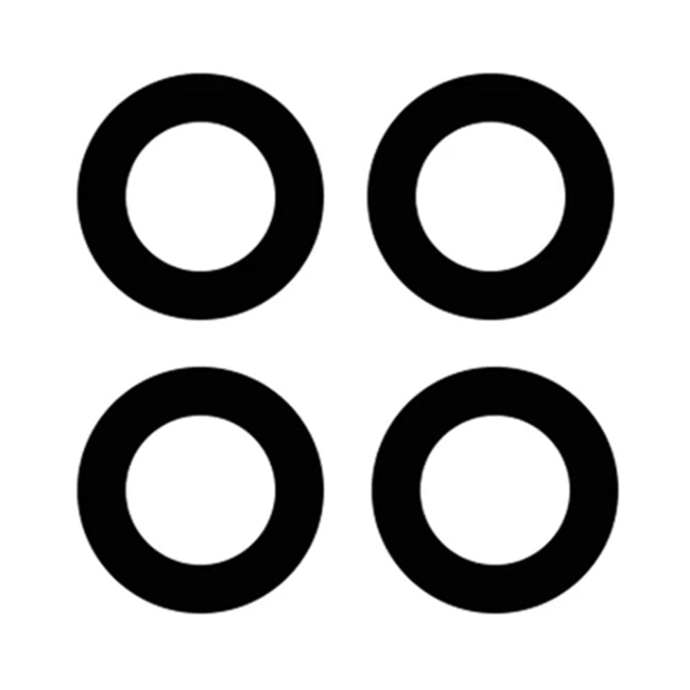 Til Honor X8 4G 1 sæt bagsidekamera linsecover reservedel (uden logo)