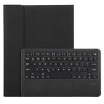 A710B-A For Samsung Galaxy Tab S10 Lite / S10 FE / S9 FE X510 X516 / S9 X710 TPU Case with Touchpad Bluetooth-Compatible Keyboard