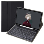 YA710B For Samsung Galaxy Tab S10 Lite / S10 FE / S9 FE X510 X516 / S9 X710 Round Key Cap Bluetooth-Compatible Keyboard TPU Tablet Case