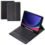 A810B For Samsung Galaxy Tab S10+ / S9 FE+ / S9+ 12.4" X610 / X616 Detachable Bluetooth-compatible Keyboard Case Pencil Slot Tablet Case