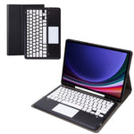 A810B-A For Samsung Galaxy Tab S10+ / S9 FE+ / S9+ 12.4" X610 / X616 Bluetooth-compatible Keyboard with Touchpad Pencil Slot Tablet Case
