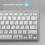 X5 (SP) Spanish Universal Wireless Bluetooth-compatible Keyboard for Smart Phone / Tablet