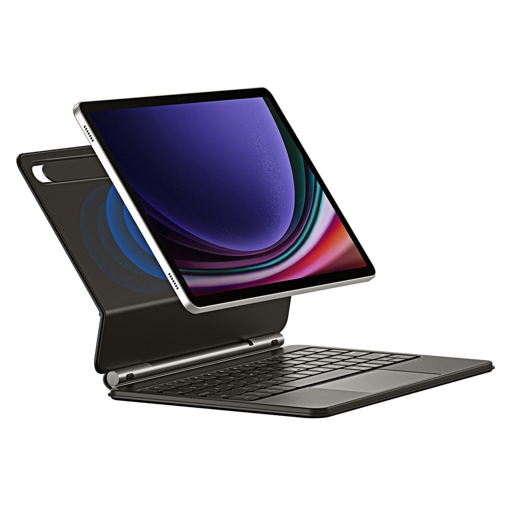 DUX DUCIS For Samsung Galaxy Tab S10 Lite / S10 FE / S9 FE / S9 / S8 / S7 Floating Magnetic Keyboard Leather Tablet Case