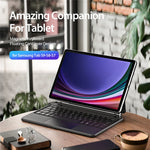 DUX DUCIS For Samsung Galaxy Tab S10 Lite / S10 FE / S9 FE / S9 / S8 / S7 Floating Magnetic Keyboard Leather Tablet Case