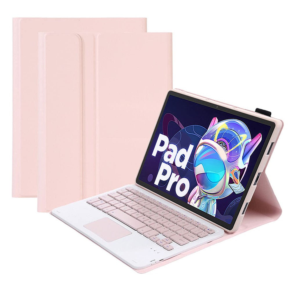 LX-P11 For Lenovo Tab P11 Pro Gen 2 11.2" (2022) Tablet Cover Touchpad Bluetooth-compatible Keyboard Leather Case