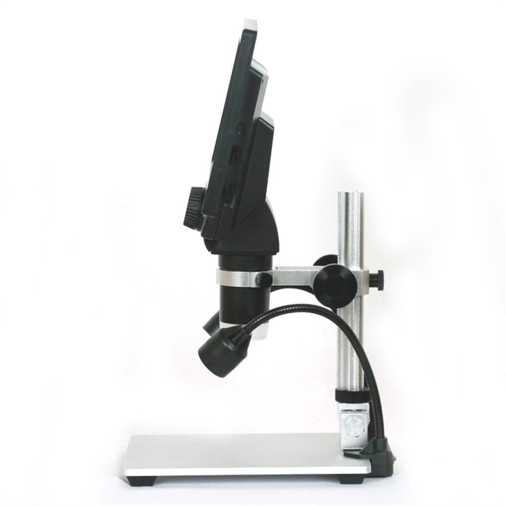 G1200D 7 inch LCD Display Digital Microscope Electronic 12MP Amplification Magnifier, Battery Version