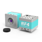 RF4 RF-2KC2 2K Digital Camera Trinocular Microscope Video Record Camera for Phone PCB Repair
