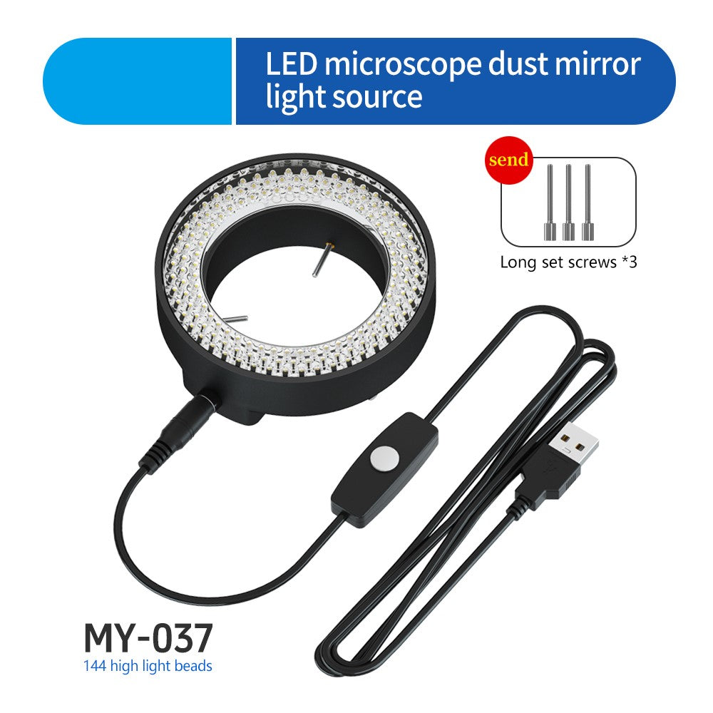 MAANT MY-037 LED Microscope Ring Light Illuminator for Various Microscope Models