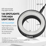 MAANT MY-037 LED Microscope Ring Light Illuminator for Various Microscope Models