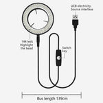 MAANT MY-037 LED Microscope Ring Light Illuminator for Various Microscope Models