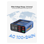 SUNSHINE SS-304Q 6-Port USB Charger Smart Digital Display Fast Charging Desktop Charging Station