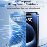 SUNSHINE 25 ST UV-2 Skärmskydd Vinkelfri PET-film för mobiler, Klockor, AirPods, Kameror
