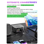 MECHANIC X-Power 150W USB Charging Station Wireless Charger 10-Port Digital Display Power Supply Device