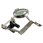 BEST BST-168Z Clip-On Magnifying Glass 3X Magnification Rotatable Lens Magnifiers